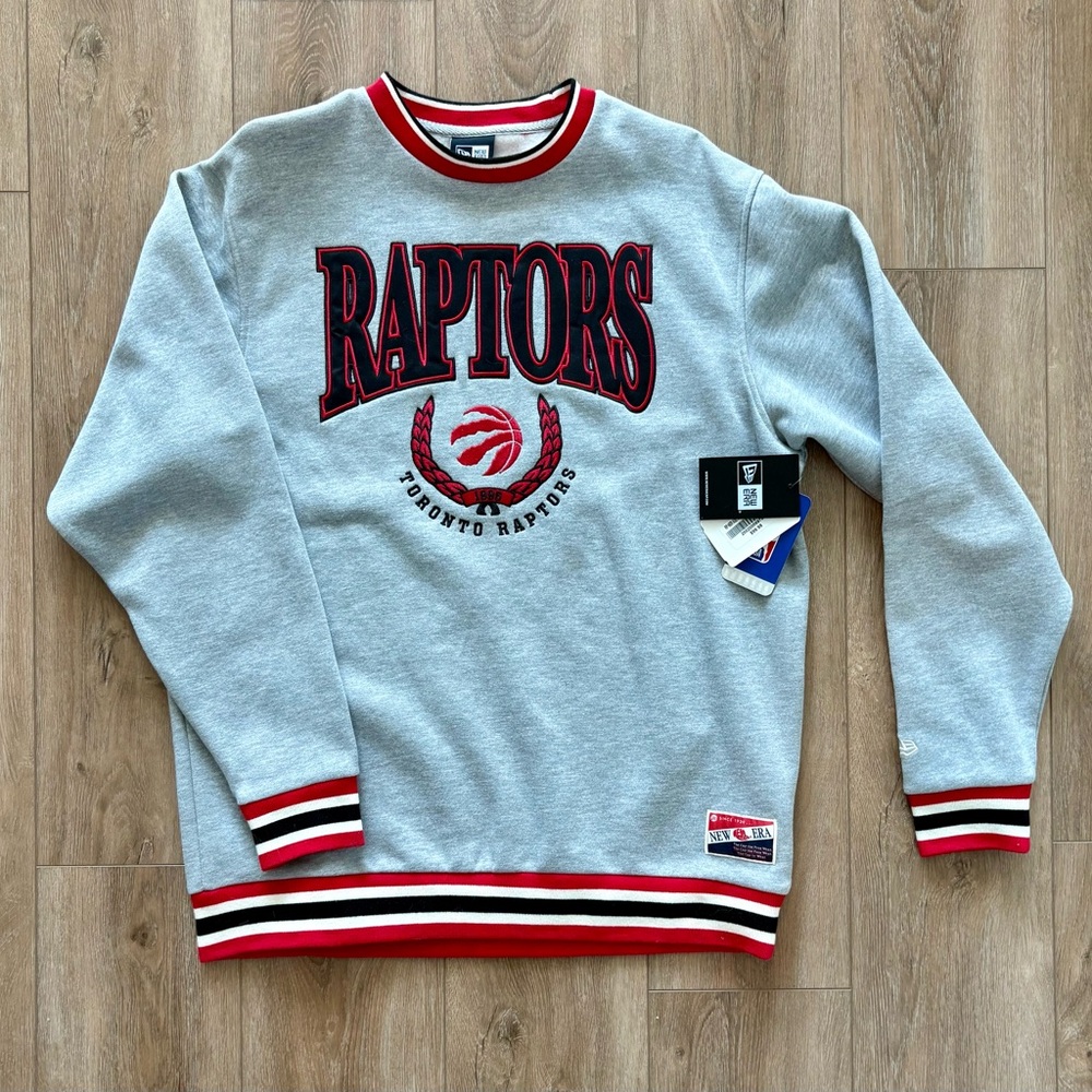 BNWT Toronto Raptors Gray Sweater